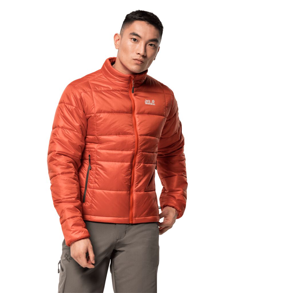 Jack Wolfskin ARGON Férfi Szigetelt Kabát Piros - XAELNS-913